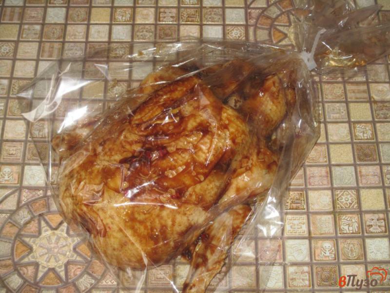Фото приготовление рецепта: Утка запеченная в духовке в соусе терияки шаг №5