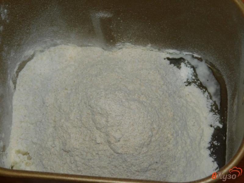 Фото приготовление рецепта: Ржано-пшеничный хлеб с сухим молоком шаг №3