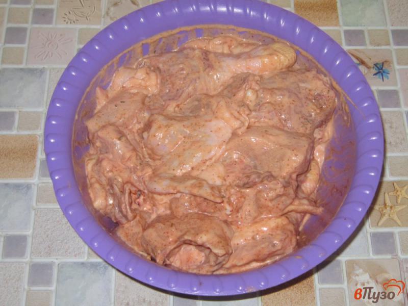 Фото приготовление рецепта: Куриный шашлык из духовки шаг №3