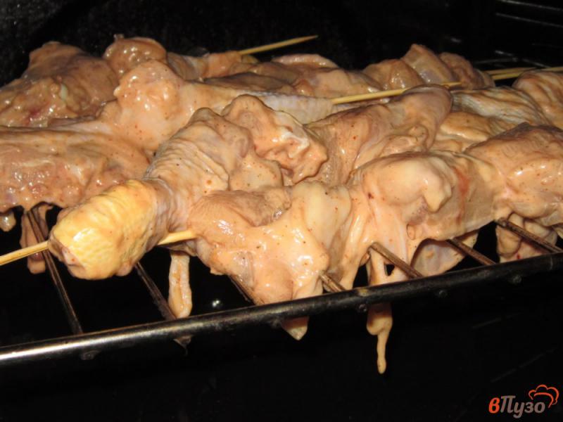 Фото приготовление рецепта: Куриный шашлык из духовки шаг №5