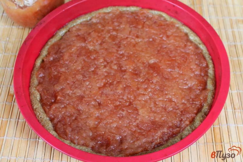Фото приготовление рецепта: Ржаной пирог с яблочным повидлом шаг №5