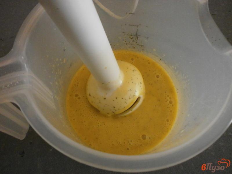 Фото приготовление рецепта: Тёплый салат из брокколи и картофеля под мандариновым соусом шаг №4