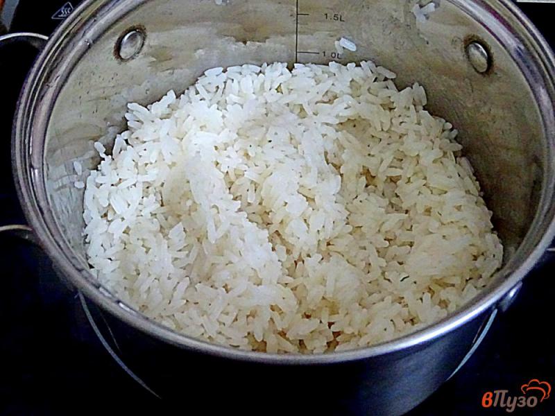 Фото приготовление рецепта: Рис со шпинатом шаг №5
