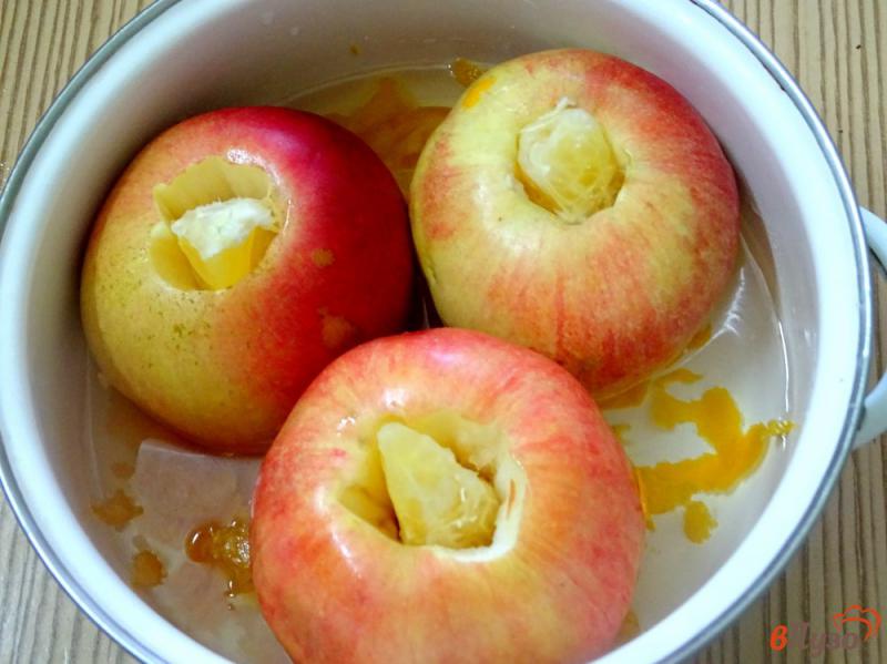 Фото приготовление рецепта: Яблочный десерт шаг №5