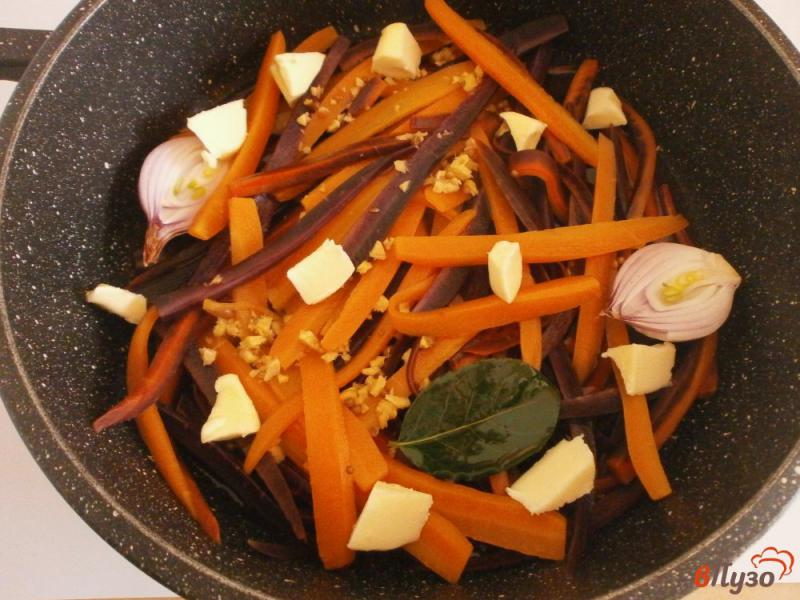 Фото приготовление рецепта: Конфи из моркови с имбирем и кориандром шаг №7