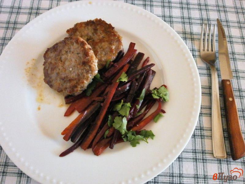 Фото приготовление рецепта: Конфи из моркови с имбирем и кориандром шаг №8