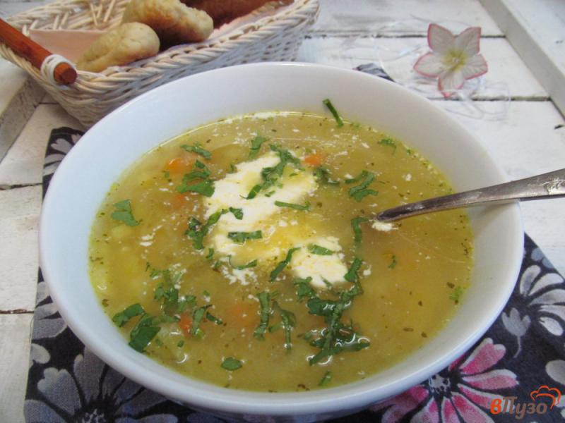 Фото приготовление рецепта: Суп с капустой и пшеном шаг №5