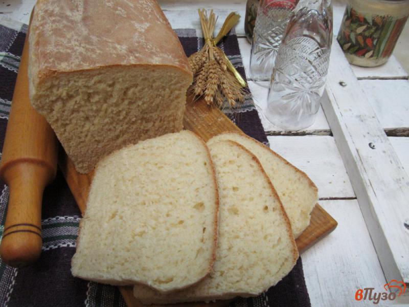 Фото приготовление рецепта: Белый хлеб на картофельном отваре с молоком шаг №9