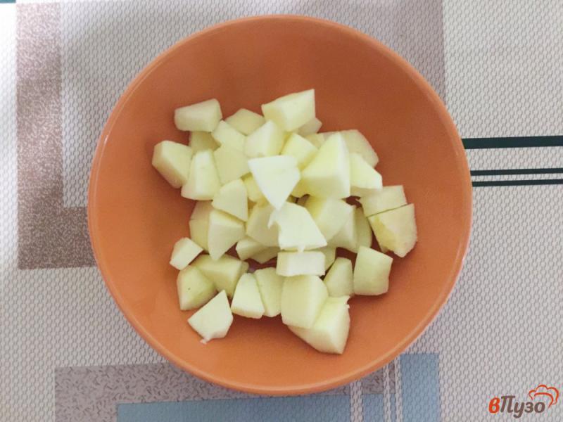 Фото приготовление рецепта: Фруктовый салат с ананасом и семенами Чиа шаг №1
