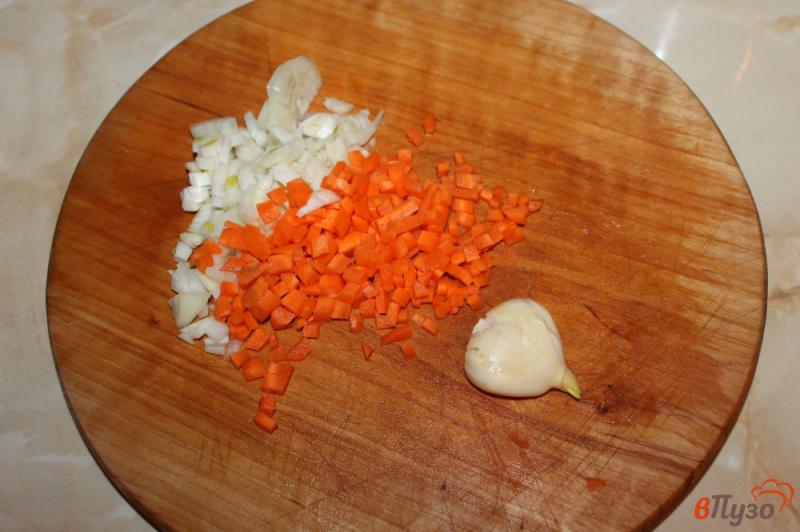 Фото приготовление рецепта: Рис ассорти с овощами в мультиварке шаг №4