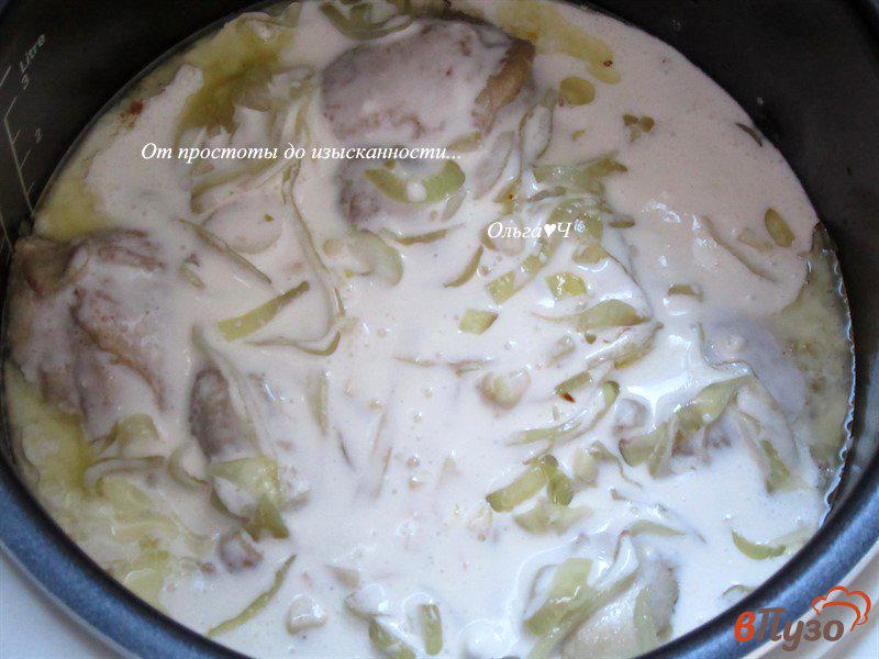 Фото приготовление рецепта: Курица по-кабардински шаг №4