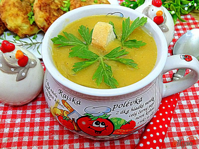 Фото приготовление рецепта: Суп из чечевицы шаг №7