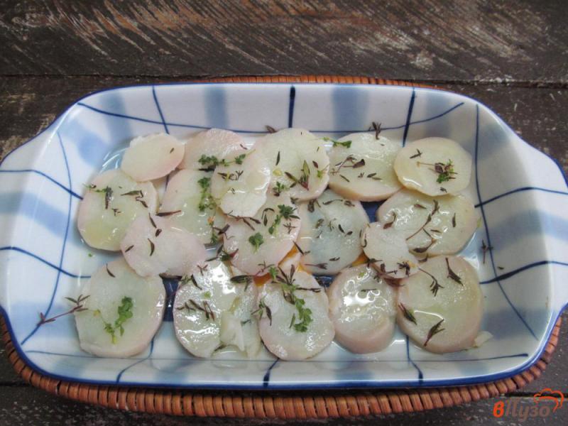 Фото приготовление рецепта: Запеканка из картофеля с бужениной шаг №1