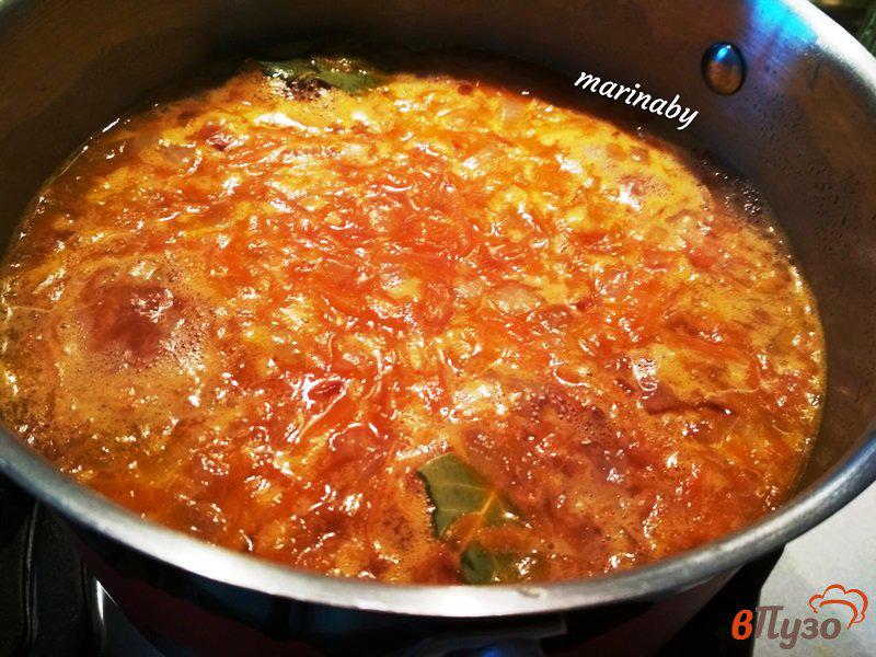Фото приготовление рецепта: Суп картофельный с фрикадельками шаг №7