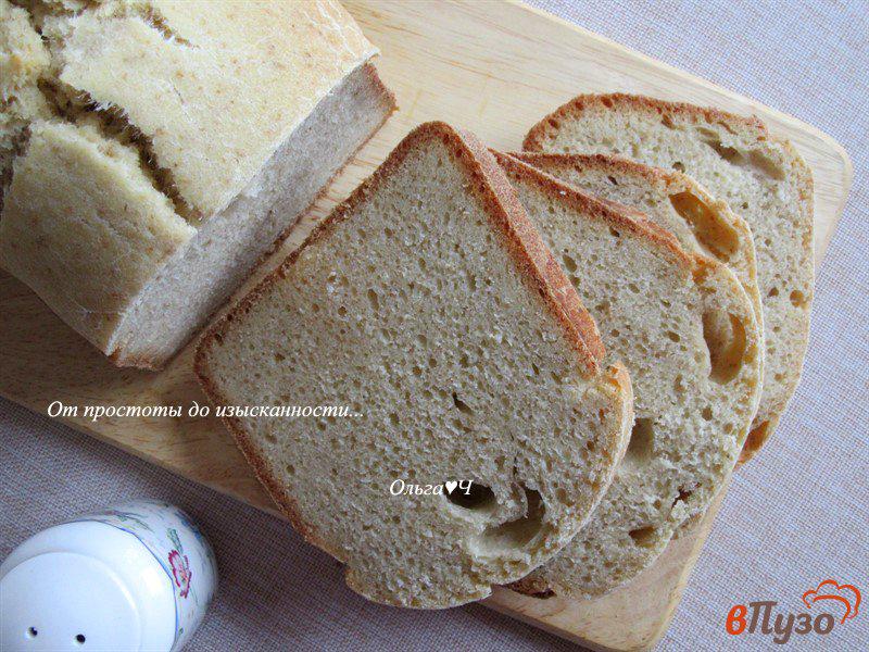 Фото приготовление рецепта: Пшеничный хлеб с отрубями на топленом масле шаг №5