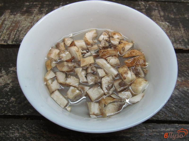Фото приготовление рецепта: Овощной суп с кукурузной крупой и консервированным горошком шаг №3