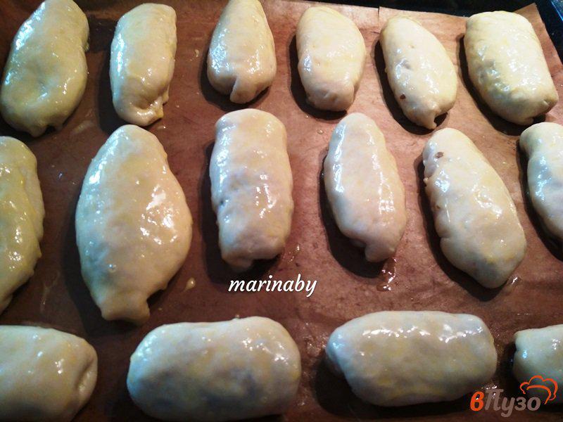 Фото приготовление рецепта: Пирожки с грибами шаг №10