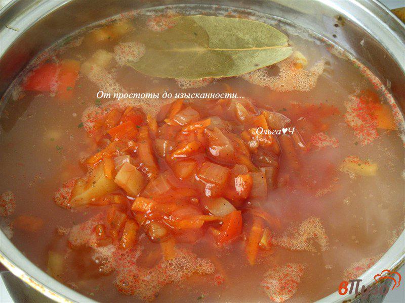 Фото приготовление рецепта: Постный суп Харчо шаг №6