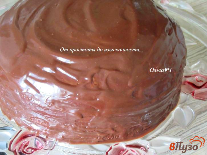 Фото приготовление рецепта: Торт «Мальвина» шаг №9