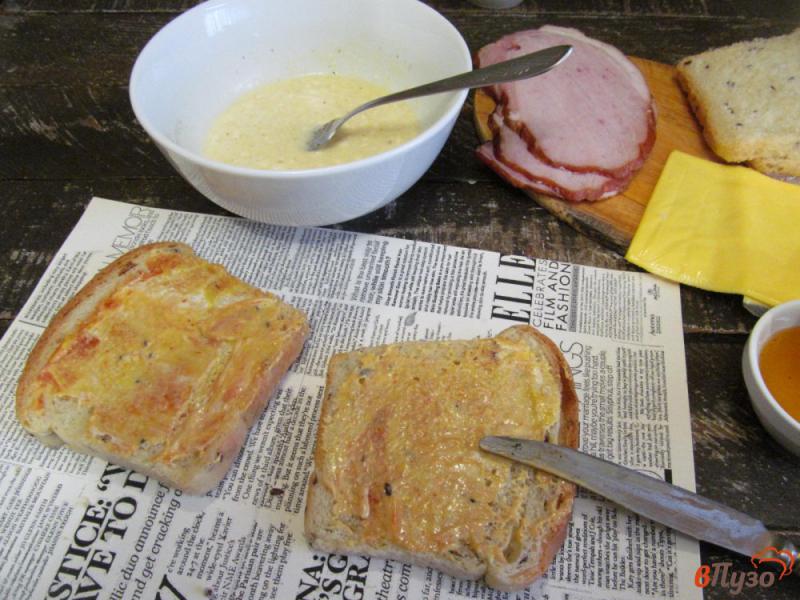Фото приготовление рецепта: Сэндвич «Монте Кристо» шаг №2