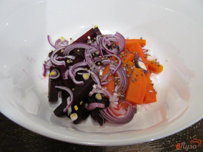 Фото приготовление рецепта: Маринованный салат из запеченных овощей шаг №4