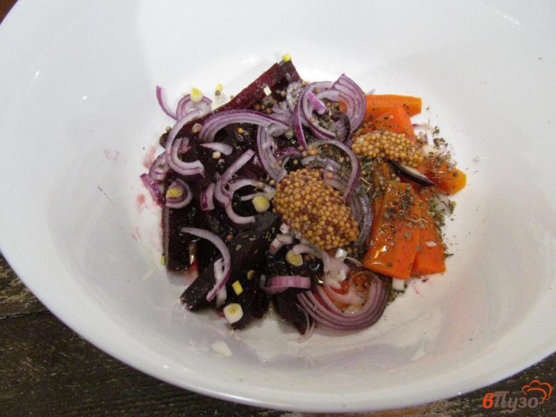 Фото приготовление рецепта: Маринованный салат из запеченных овощей шаг №5