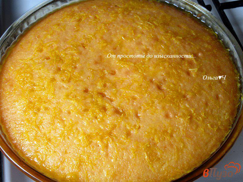 Фото приготовление рецепта: Apfelsinenkuchen или Апельсиновый пирог шаг №6