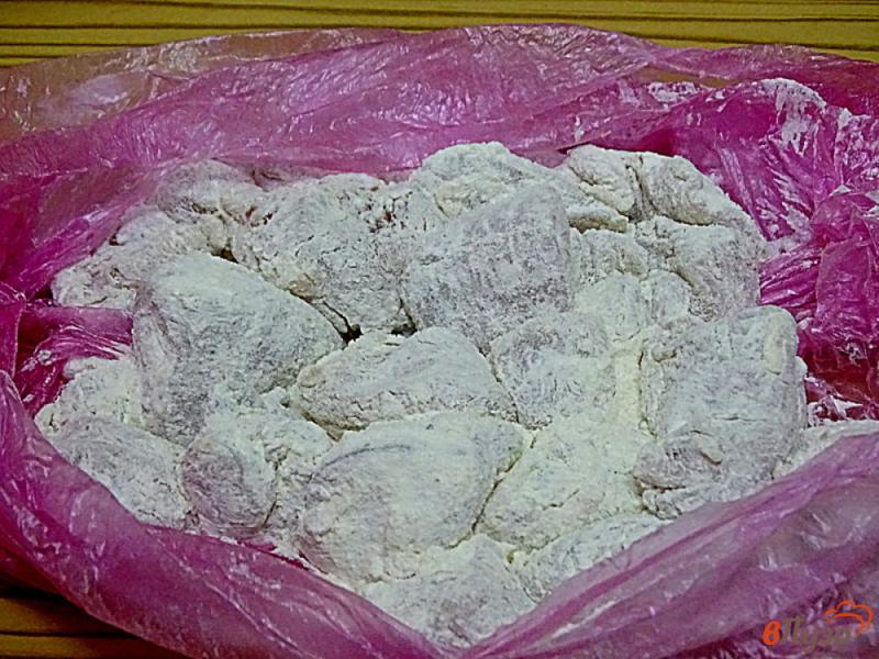 Фото приготовление рецепта: Свиной карбонат из куриного филе шаг №6