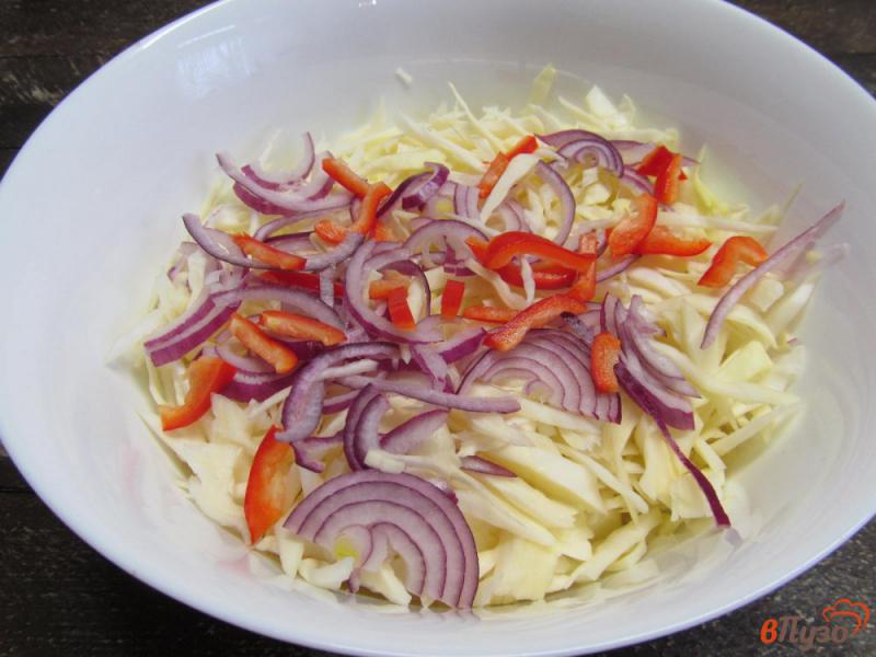 Фото приготовление рецепта: Капустный салат по-немецки шаг №3