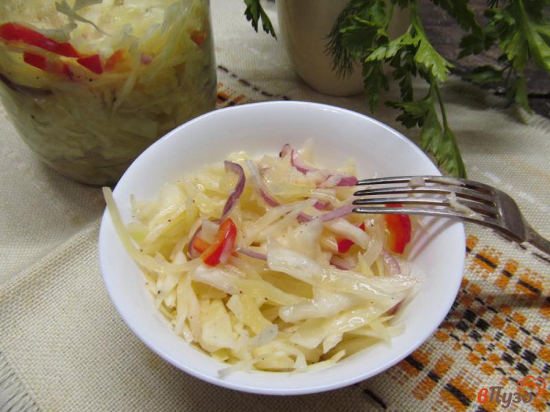 Фото приготовление рецепта: Капустный салат по-немецки шаг №8