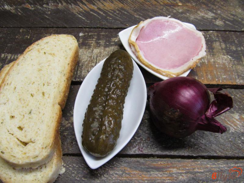 Фото приготовление рецепта: Порилайнен - финский бутерброд шаг №1
