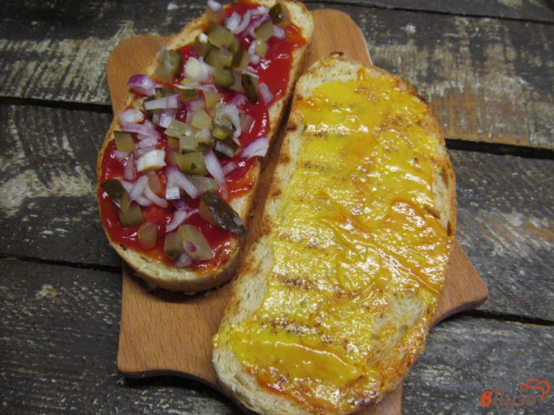Фото приготовление рецепта: Порилайнен - финский бутерброд шаг №6