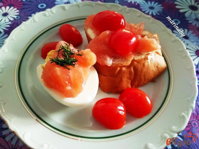 Фото приготовление рецепта: Слабосоленый лосось в апельсиновом соке шаг №5