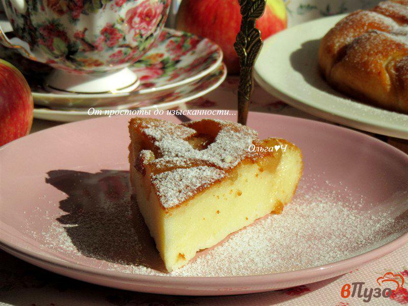 Фото приготовление рецепта: Пирог «Творожно-яблочное чудо» шаг №6