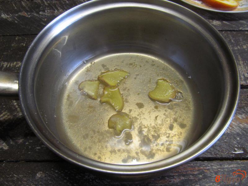 Фото приготовление рецепта: Чай на карамельной основе из имбиря шаг №2