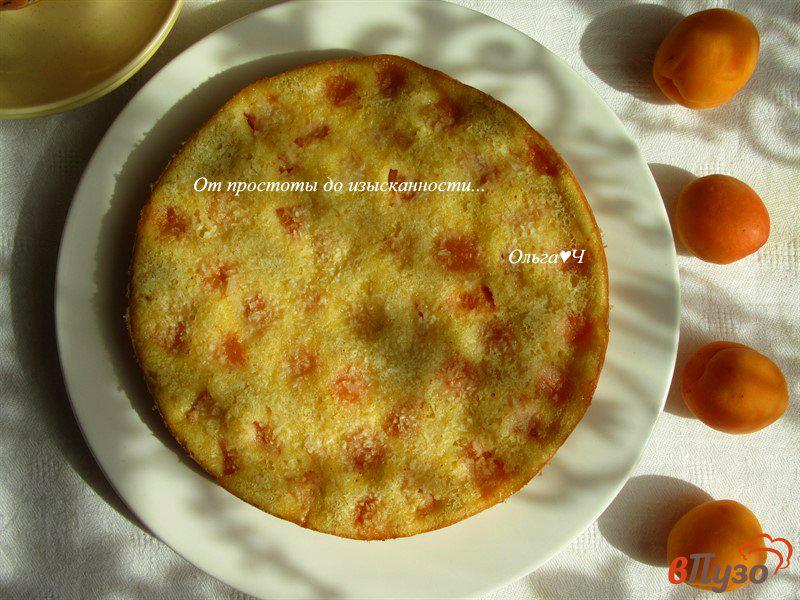 Фото приготовление рецепта: Рисовый пирог с абрикосами шаг №5