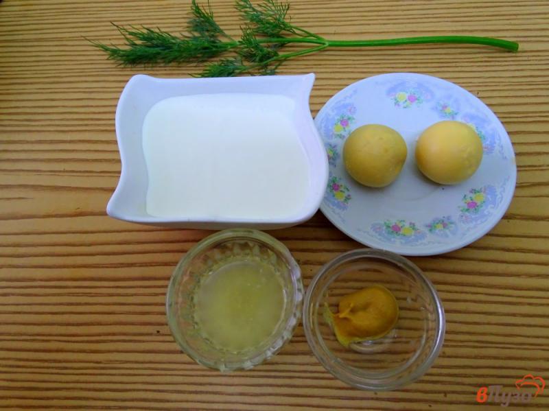 Фото приготовление рецепта: Оливье без картошки и майонеза шаг №1