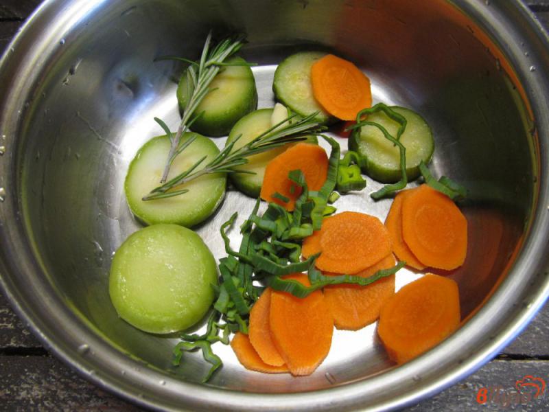 Фото приготовление рецепта: Каша «Артек» с овощами шаг №2
