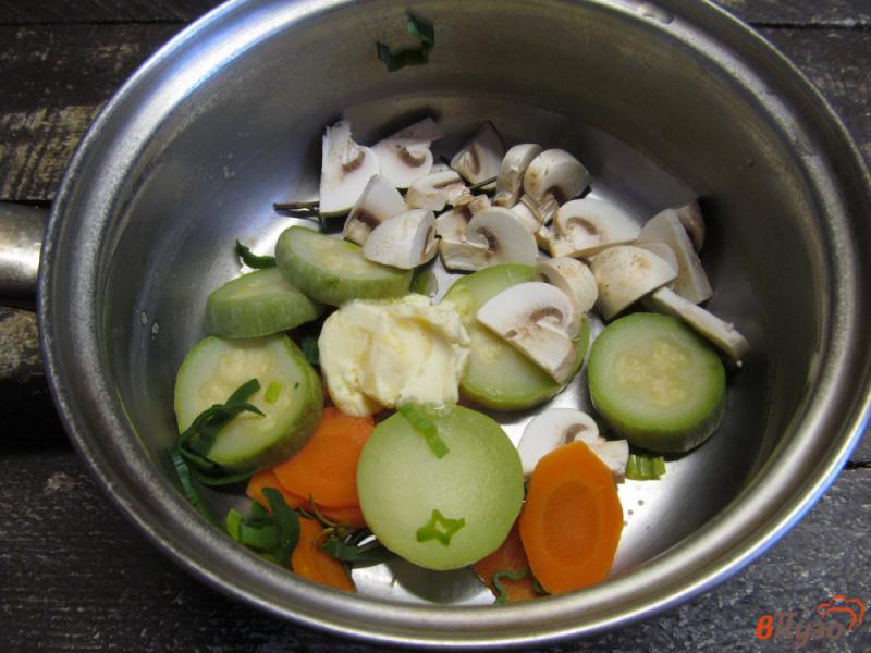 Фото приготовление рецепта: Каша «Артек» с овощами шаг №4