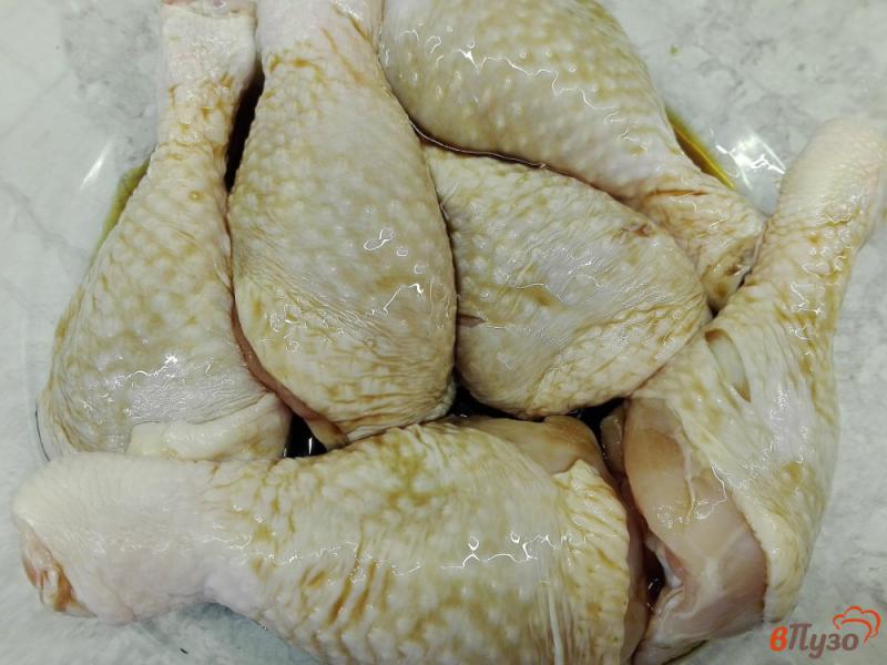 Фото приготовление рецепта: Куриные голени в апельсиновом соусе шаг №2
