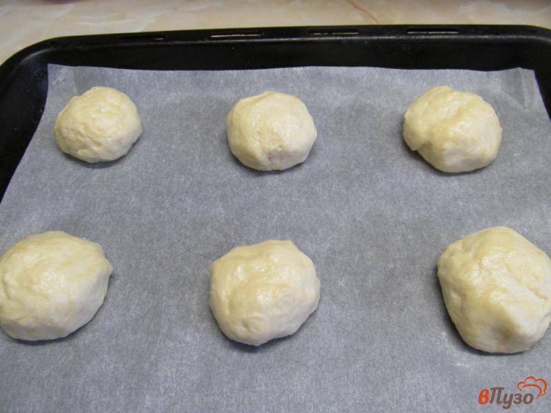 Фото приготовление рецепта: Закусочное печенье - булочки шаг №5