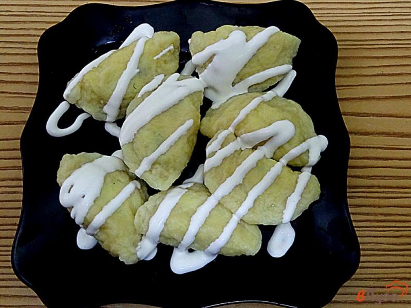 Фото приготовление рецепта: Картофельное тесто для вареников шаг №9
