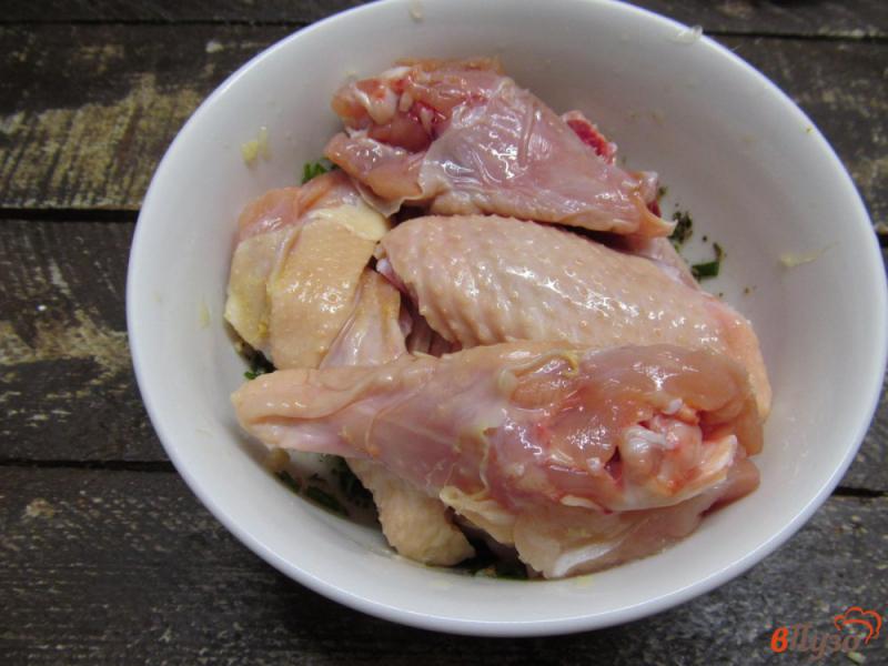 Фото приготовление рецепта: Куриные крылья в бразильском маринаде шаг №5