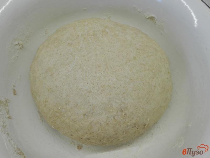 Фото приготовление рецепта: Домашний хлеб с цельнозерновой мукой шаг №6