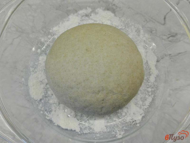 Фото приготовление рецепта: Домашний хлеб с цельнозерновой мукой шаг №7