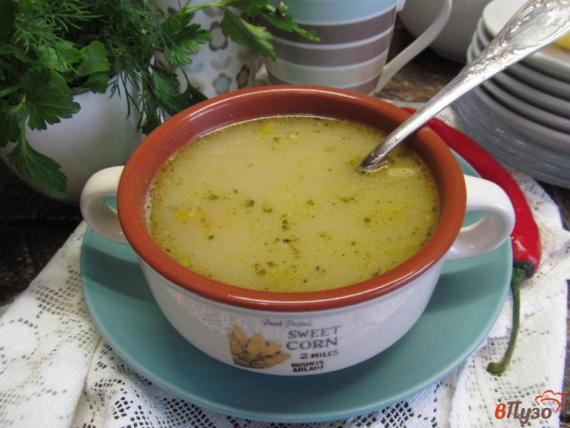 Фото приготовление рецепта: Овощной суп с чечевицей шаг №8