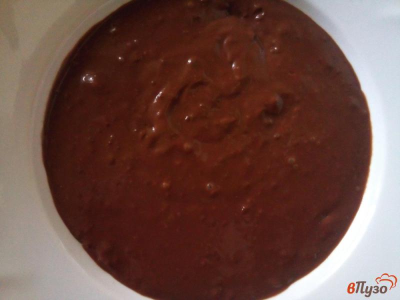 Фото приготовление рецепта: Шоколадный пудинг без яиц шаг №3