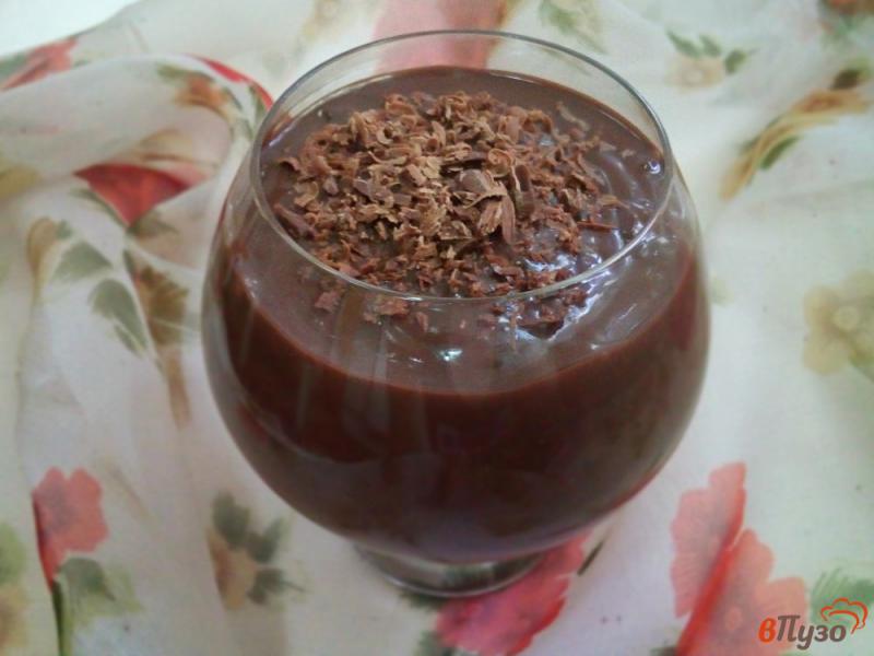 Фото приготовление рецепта: Шоколадный пудинг без яиц шаг №5