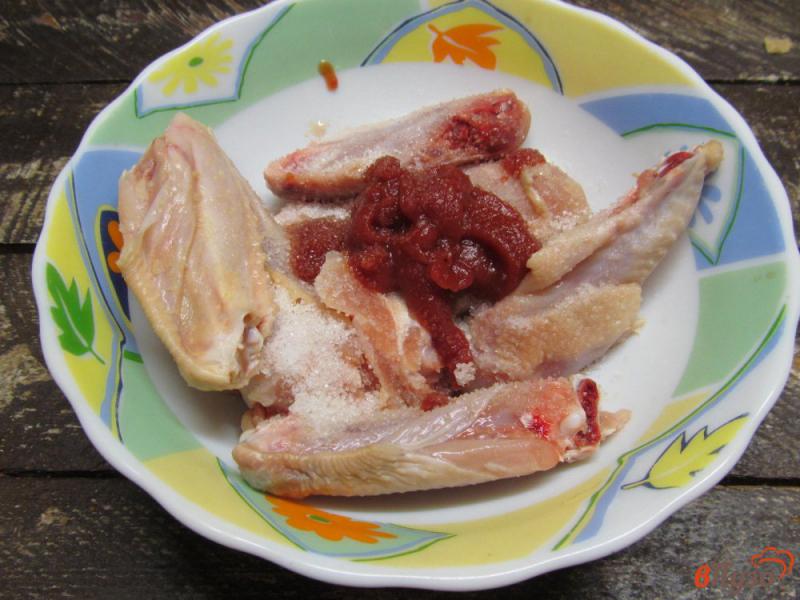 Фото приготовление рецепта: Запеченные куриные крылья под маринадом шаг №1