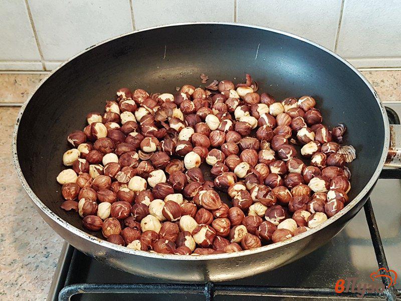 Фото приготовление рецепта: Шоколадно-ореховый пудинг шаг №2